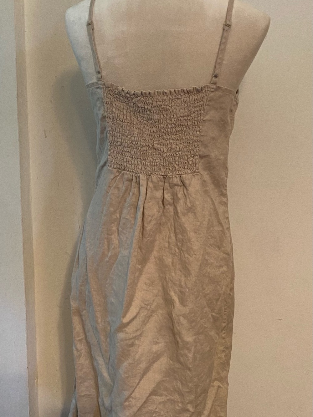 Rachel Zoe Beige Linen Slip Dress - Picture 6 of 6